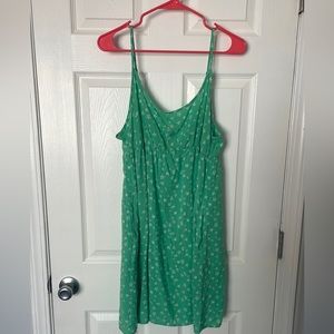 Seafoam floral skater dress, wild fable- L